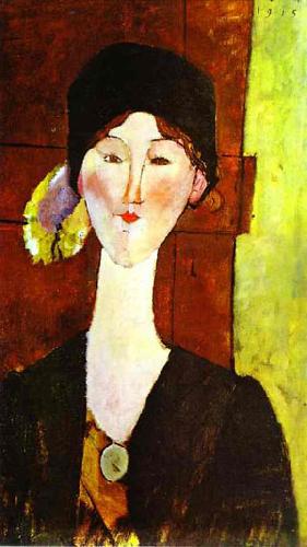 Amedeo Modigliani Portrait of Beatrice Hastings before a door Germany oil painting art